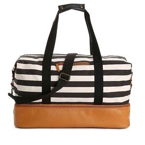 DSW exclusive striped weekender